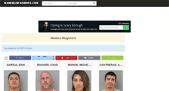 Desktop Screenshot of maderamugshots.com